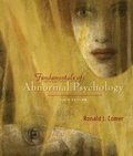 Cover: Fundamentals of Abnormal Psychology - Worth Publishers Inc.,U.S.