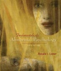 Abbildung von: Fundamentals of Abnormal Psychology - Worth Publishers Inc.,U.S.