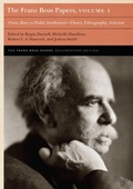 Cover: The Franz Boas Papers, Volume 1 - University of Nebraska Press