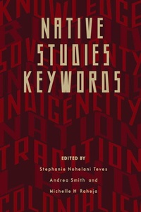 Enlarge image Cover: Native Studies Keywords - University of Arizona Press