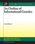 Cover: An Outline of Informational Genetics - Morgan & Claypool Publishers