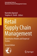 Cover: Retail Supply Chain Management - Springer