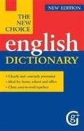 Cover: The New Choice English Dictionary - Geddes & Grosset