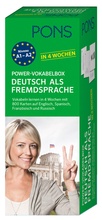 Cover: PONS Power-Vokabelbox Deutsch als Fremdsprache - PONS Langenscheidt