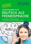 Cover: PONS Audiotraining Plus Deutsch als Fremdsprache - PONS Langenscheidt