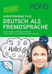Enlarge image Cover: PONS Audiotraining Plus Deutsch als Fremdsprache - PONS Langenscheidt