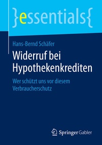Abbildung von: Widerruf bei Hypothekenkrediten - Springer Gabler