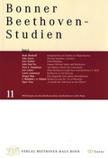 Cover: Bonner Beethoven-Studien - Gemeinn&uuml;tziger Verein "Beethoven-Haus Bonn"