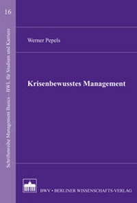 Abbildung von: Krisenbewusstes Management - Berliner Wissenschafts-Verlag