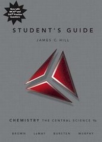 Enlarge image Cover: Student's Guide for Chemistry - Pearson