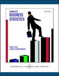 Enlarge image Cover: Complete Business Statistics with Student CD - McGraw-Hill Professional