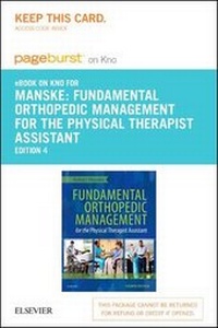 Abbildung von: Fundamental Orthopedic Management for the Physical Therapist Assistant - Elsevier eBook on Intel Education Study (Retail Access Card) - Mosby