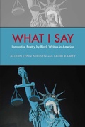 Cover: What I Say - The University of Alabama Press