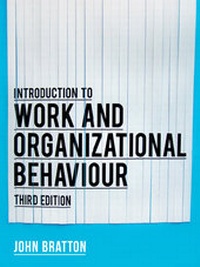 Enlarge image Cover: Introduction to Work and Organizational Behaviour - Red Globe Press