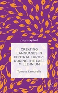 Cover: Creating Languages in Central Europe During the Last Millennium - Palgrave Pivot