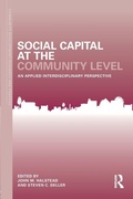 Cover: Social Capital at the Community Level - Routledge