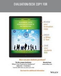 Enlarge image Cover: Business Data Communications and Networking, Twelth Edition Evaluations Copy - Wiley