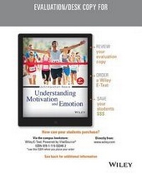 Enlarge image Cover: Understanding Motivation and Emotion, Sixth Edition Evaluation Copy - Wiley