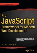 Cover: JavaScript Frameworks for Modern Web Dev - Apress