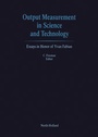 Cover: Output Measurement in Science and Technology - Elsevier