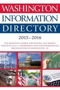 Cover: Washington Information Directory 2015-2016 - SAGE Publications Inc