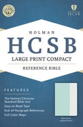 Cover: Large Print Compact Bible - HCSB - Broadman & Holman Publishers