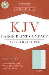 Enlarge image Cover: Large Print Compact Bible - KJV - Broadman & Holman Publishers