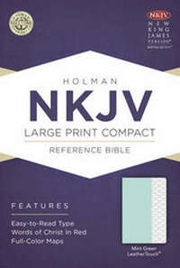 Enlarge image Cover: Large Print Compact Reference Bible - NKJV - Broadman & Holman Publishers