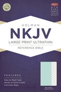 Cover: Large Print Ultrathin Reference Bible-NKJV - Broadman & Holman Publishers