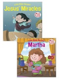 Cover: Jesus' Miracles/Martha Flip-Over Book - Broadman & Holman Publishers