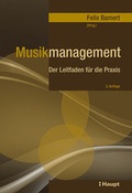 Cover: Musikmanagement - Haupt Verlag