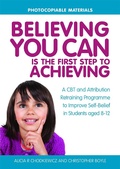 Cover: Believing You Can is the First Step to Achieving - Jessica Kingsley Publishers