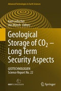 Cover: Geological Storage of CO2 - Long Term Security Aspects - Springer