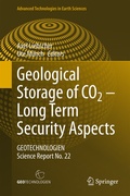 Cover: Geological Storage of CO2 - Long Term Security Aspects - Springer