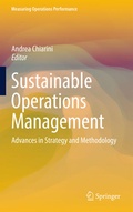 Cover: Sustainable Operations Management - Springer