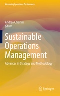 Cover: Sustainable Operations Management - Springer