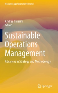 Enlarge image Cover: Sustainable Operations Management - Springer