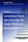 Cover: Correlation Force Spectroscopy for Single Molecule Measurements - Springer
