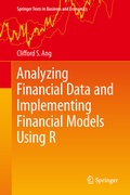 Cover: Analyzing Financial Data and Implementing Financial Models Using R - Springer