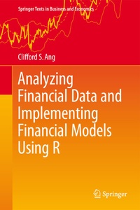 Enlarge image Cover: Analyzing Financial Data and Implementing Financial Models Using R - Springer
