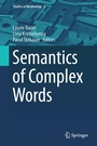 Cover: Semantics of Complex Words - Springer