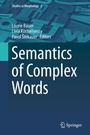 Cover: Semantics of Complex Words - Springer