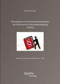 Bild: Sammlung von Gerichtsentscheidungen zur Pr&auml;ventiven Gewinnabsch&ouml;pfung (Pr&auml;Ge): Volltexte, Leits&auml;tze, Stichw&ouml;rter und mehr - Disserta Verlag