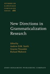 Enlarge image Cover: New Directions in Grammaticalization Research - John Benjamins Publishing Co