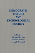 Cover: Democratic Theory and Technological Society - M.E. Sharpe