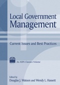 Cover: Local Government Management - Routledge