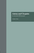 Cover: Antony and Cleopatra - Routledge