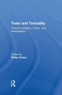Cover: Texts and Textuality - Routledge