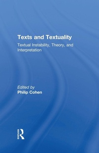 Enlarge image Cover: Texts and Textuality - Routledge