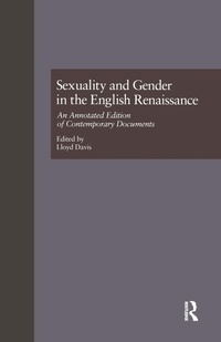 Enlarge image Cover: Sexuality and Gender in the English Renaissance - Routledge